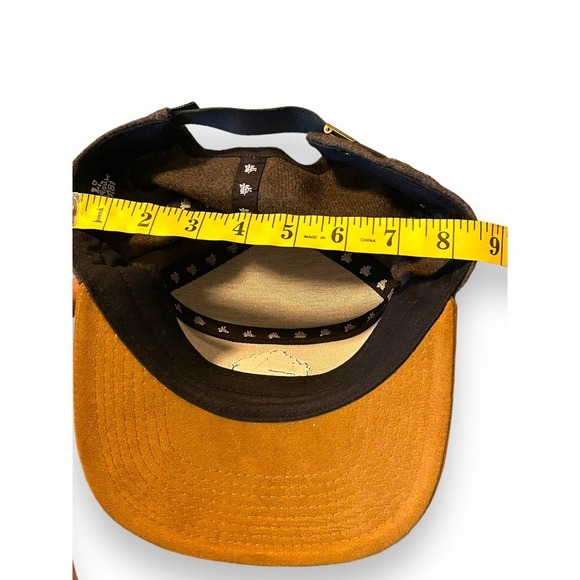 Li Grand Zombi Wool Blend Hat One Size Unisex Brown - Picture 10 of 10